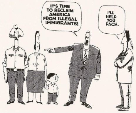 assimilation cartoon